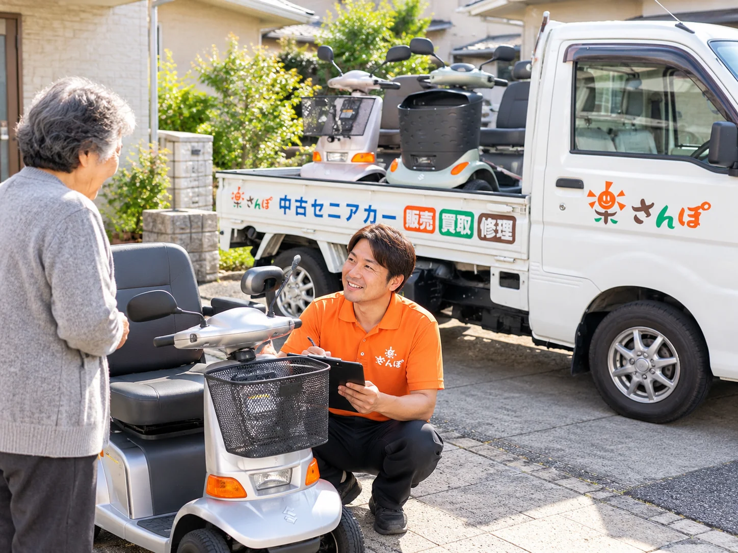 楽さんぽ セニアカー買取